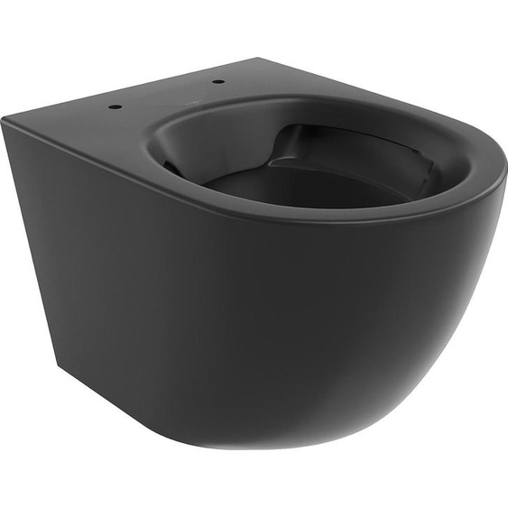 Mexen Lena Toilet Bowl Rimless, Matte Black - 3322XX85