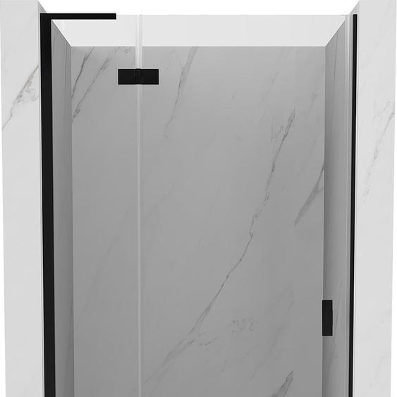 Mexen Mist-H L Porte de douche battante gauche 120 cm, transparente, noire - 8A5L-120-000-70-00-L