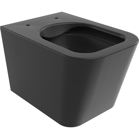 Mexen Teo Toilet Bowl Rimless, Matte Black - 3385XX85