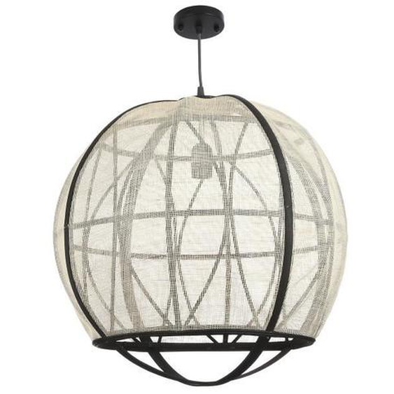 Mica Decorations Pella Lampe suspendue - H50 x Ø50,5 cm - Blanc cassé