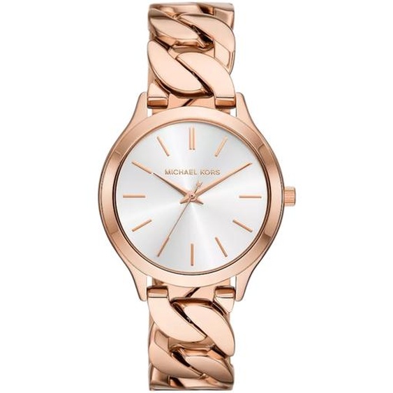 Michael Kors Runway, montre en acier inoxydable, finition rose or, modèle MK7473