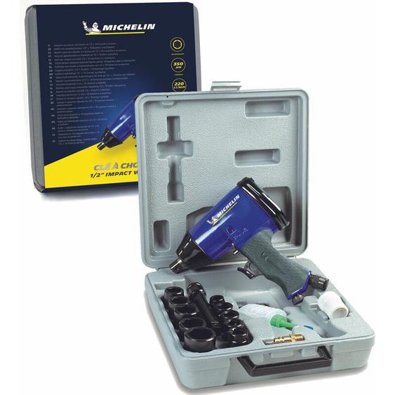 Michelin - Coffret Clé à Choc 1/2 + 10 douilles + accessoires