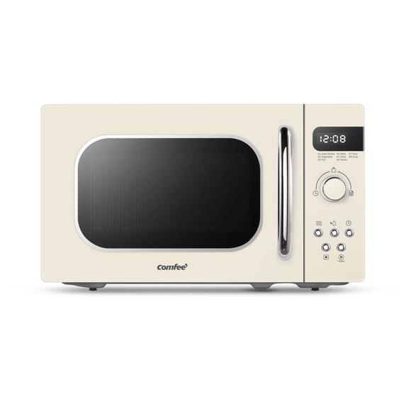 Comfee - Micro-ondes rétro de 20L cmsro 20 di cr - 800W - Beige
