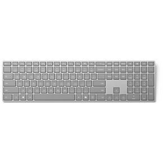 Microsoft Surface Keyboard (2nd Edition), Taille réelle (100 %), Sans fil, Bluetooth, Gris EP2-04193