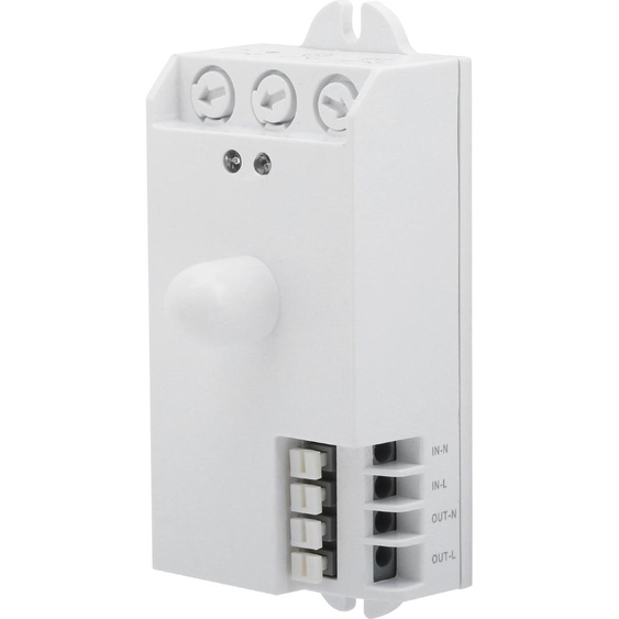 Microwave Sensor Switches Pure White PVC Control Accessories TDL-1913 5.8GHz AC85-250V
