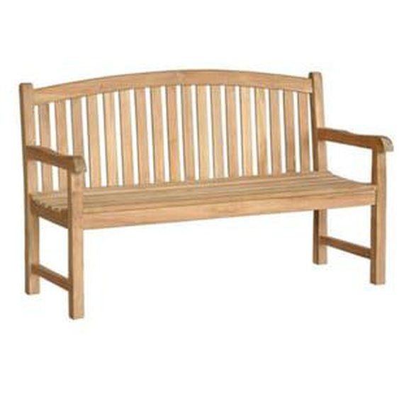 MIDLAND  Banc de jardin en bois teck massif