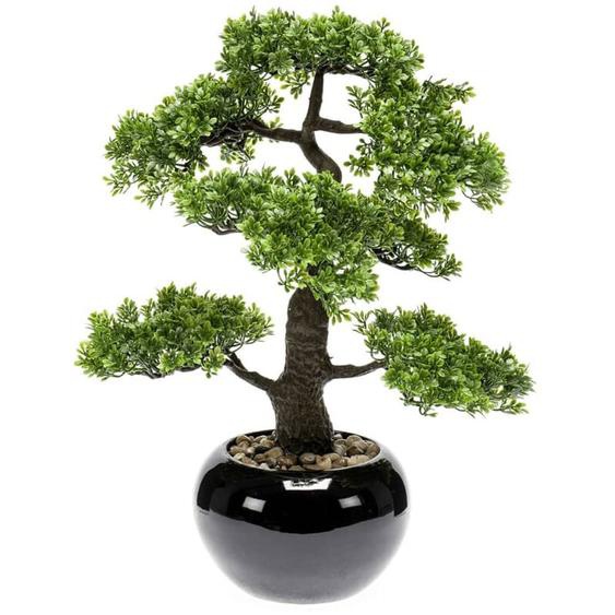 Mini bonsaï Ficus artificiel Vert 47 cm 420006 Emerald