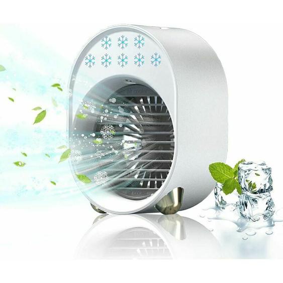 Mini Climatiseur Portable, Climatiseur Mobile Sans Évacuation, Ventilateur Silencieux Chambre, Climatiseur Mobile Silencieux, Clim Portable