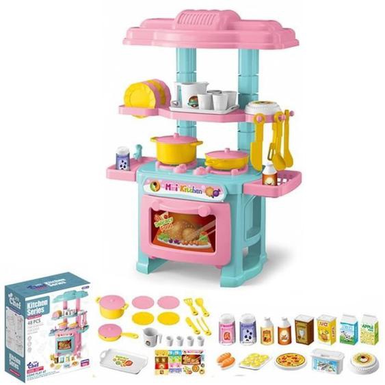 Mini ensemble de jouets pour enfants, pot à jouets en plastique, bouilloire, poêle, jouets de cuisine