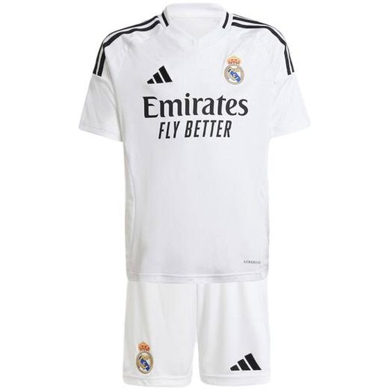 Mini-kit De Football Garçon Real Madrid Blanc