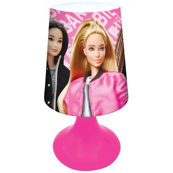 Mini Lampe De Chevet Veilleuse Sans Fil Barbie Rose