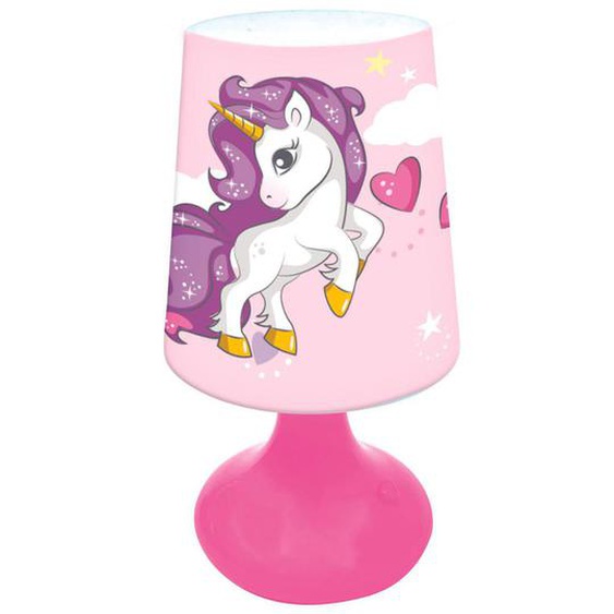 Mini Lampe De Chevet Veilleuse Sans Fil Licorne Rose