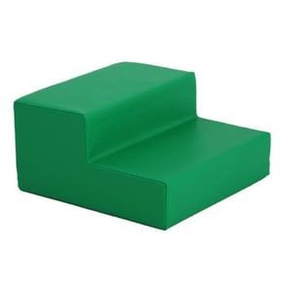 Mini marches en mousse vert