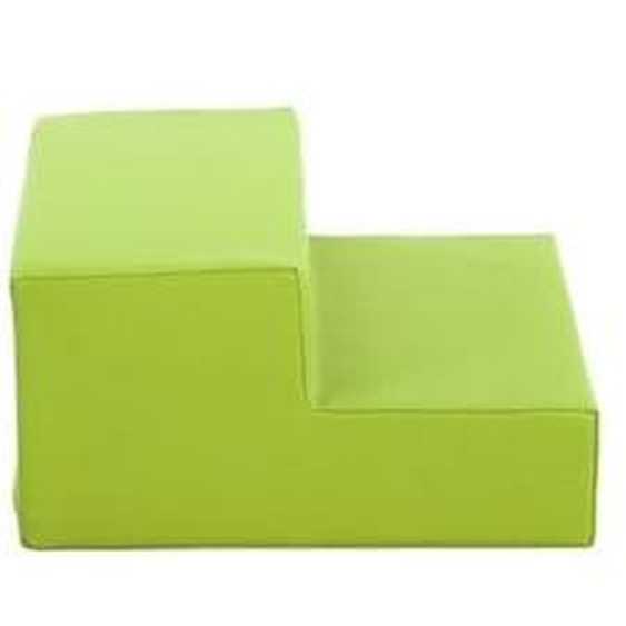Mini marches en mousse vert clair