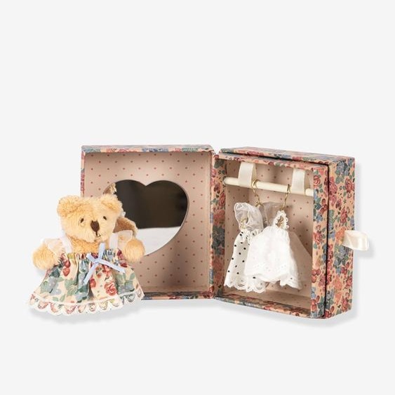 Mini peluche à habiller KONGES SLOJD rose