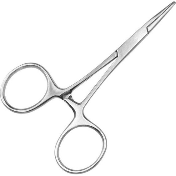 Mini pince 9,5 cm en acier inoxydable - Pince de précision inoxydable | pointe droite, intérieur