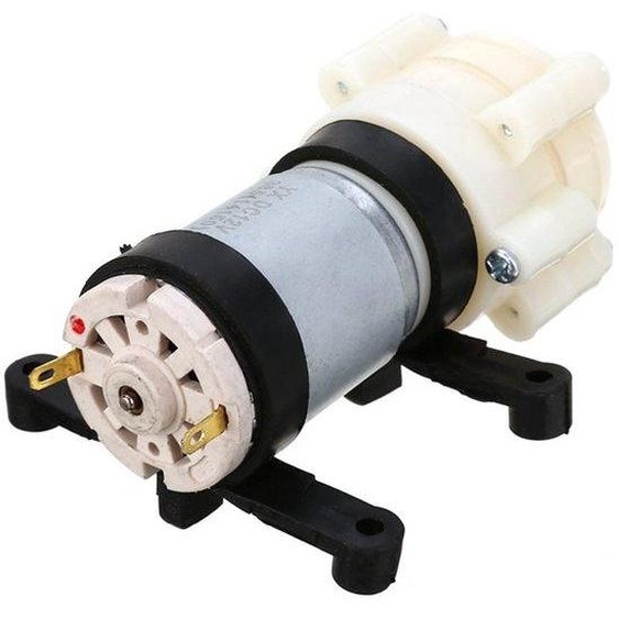 Mini-pompe de filtration deau - Micro-pompe 6 V-12 V - Pompe à refroidissement par eau, auto-amorçante 385 - Mini-pompe daspiration 12 V CC - Pompe à membrane silencieuse - Adaptée aux aquariums
