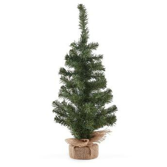 Mini sapin de Noël lumineux LED H60 cm, Caspar