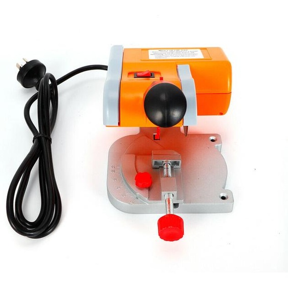 Mini scie à table Scie circulaire Scie à onglet Lame de scie 0°-45° Scie dangle Lame de scie en acier Pour lacier,le bois,le métal