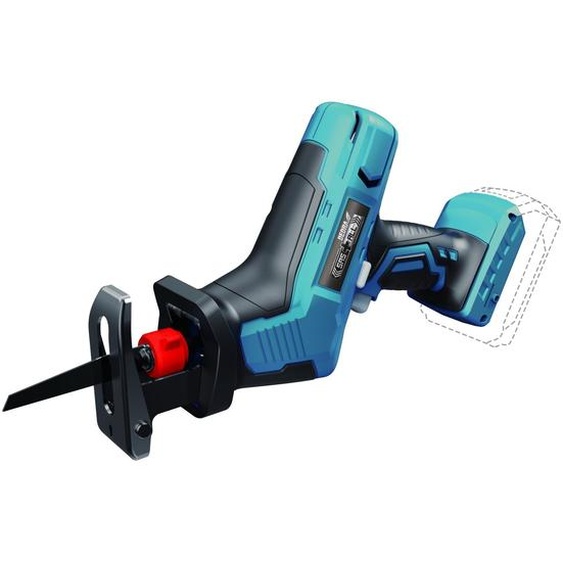 Mini Scie Sabre Sans Fil, Mini Fox Dedra Sas+All Ded7068 18V, Bois 80Mm, Métal 6Mm