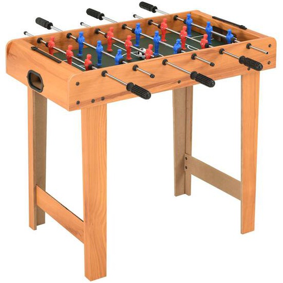 Mini table de football 69x37x62 cm Érable