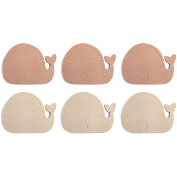 Mini Tapis De Bain Rose, Beige