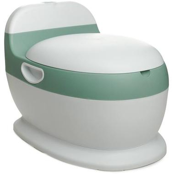 Mini Toilettes Vert Sauge Avec Bruit De Chasse Deau Vert