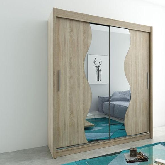 MINIO Armoire 200 cm MADRYT Chêne Sonoma