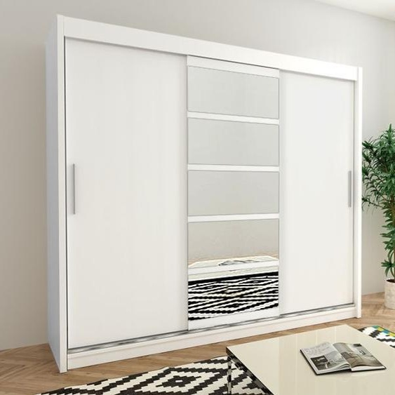 MINIO Armoire 250 cm ROMA 1 blanc