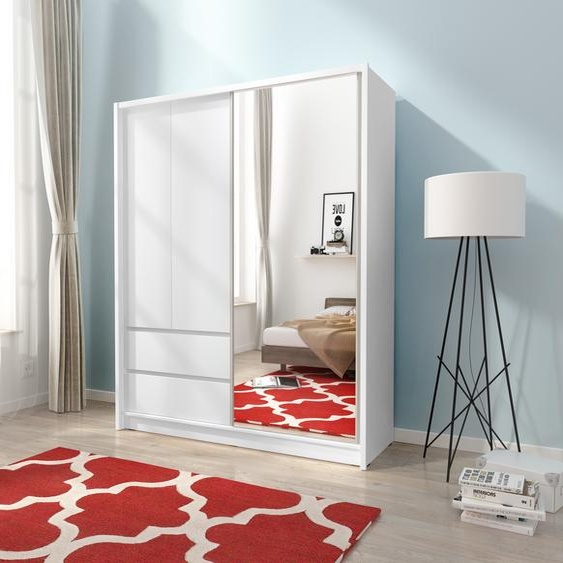 MINIO Armoire SARA 150 cm blanc