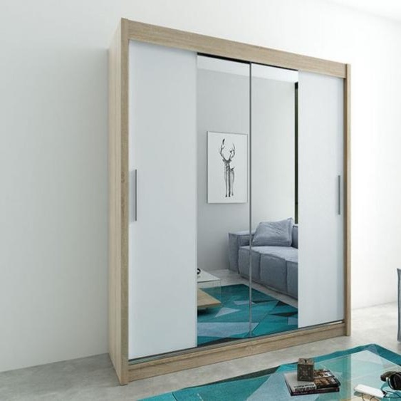 MINIO Armoires TOKYO 1 200 cm Sonoma / Blanc