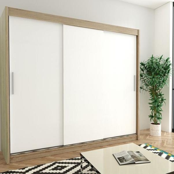 MINIO Armoires TOKYO 250 cm Sonoma / Blanc