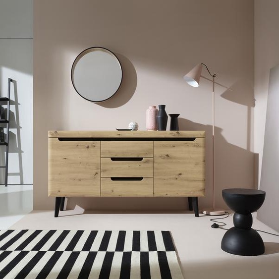 MINIO Commode 160 cm BODO Chêne Artisan