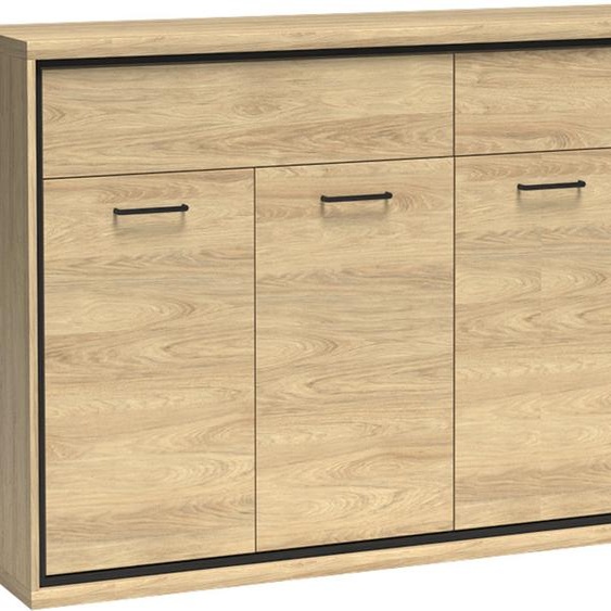 MINIO go for it, commode 177 cm COMO 8 Natural Hikora couleur