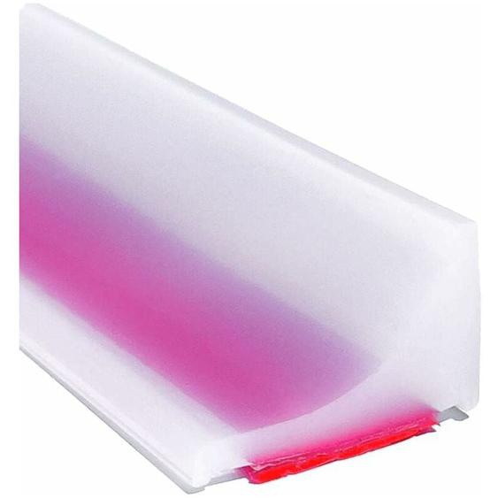 MINKUROW 2m Transparent Barriere Douche Et Système De Rétention Silicone,Anti Débordement Seuil De Douche Barrage Deau En Caoutchouc