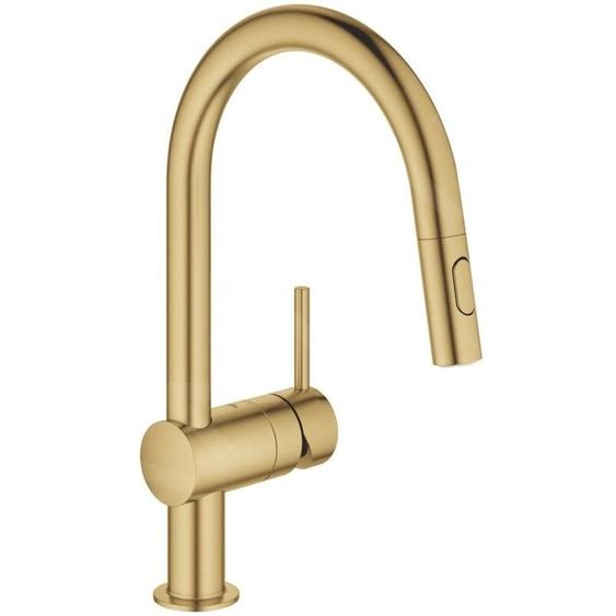 Minta Mitigeur monocommandé pour évier, bec en c, avec - Grohe