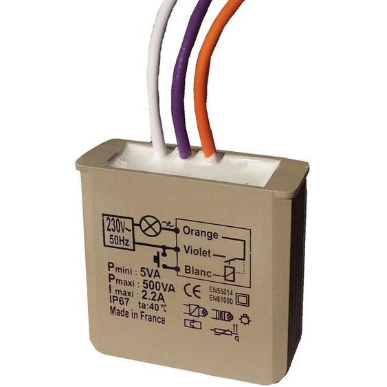 Minuterie 500W sans neutre - YOKIS - MTM500E