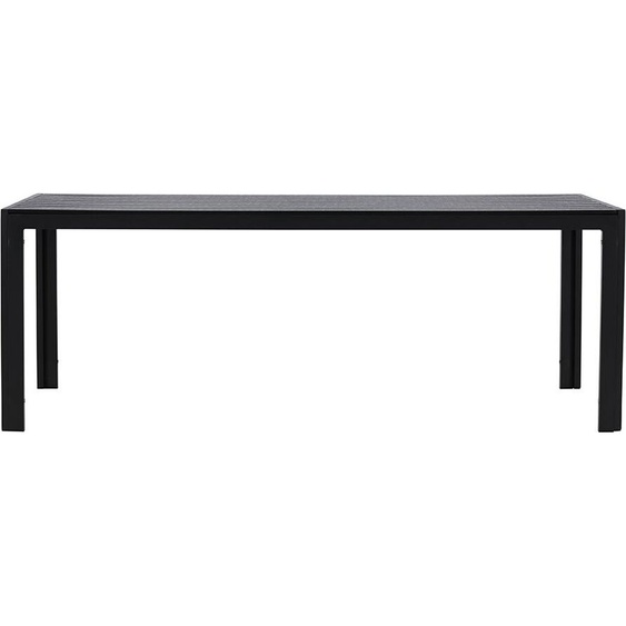 Mirko table de jardin noir.