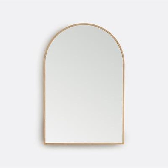 Miroir arche placage chêne 60x90 cm, Iodus