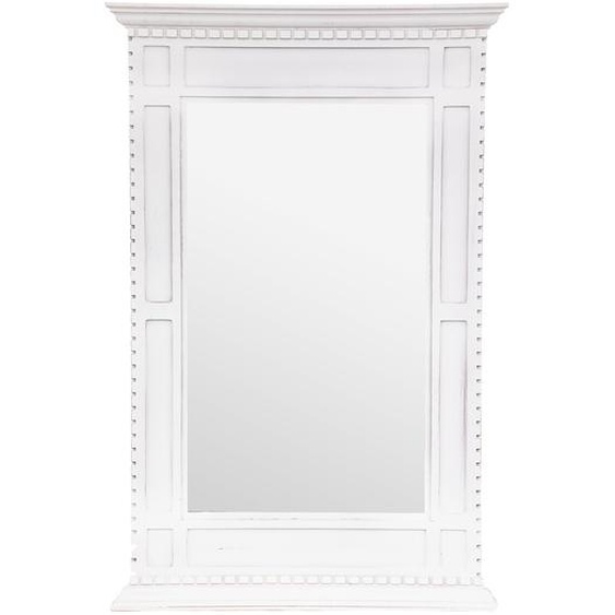 Miroir, blanc, bois 75x115 cm