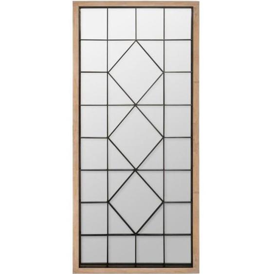 Miroir - métal & bois H165 cm - Marron - Atmosphera createur dinterieur
