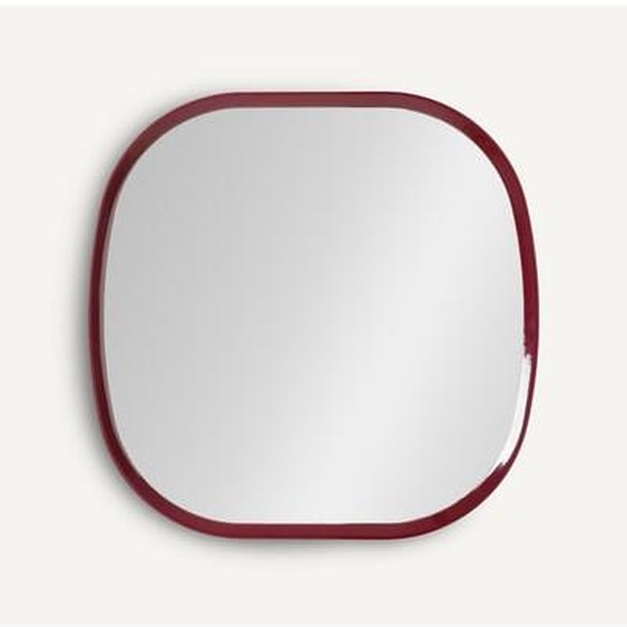 Miroir carré laqué, H80 cm, Orion