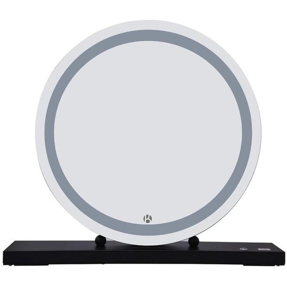 Miroir de Maquillage Glamory LED en Fer Noir
