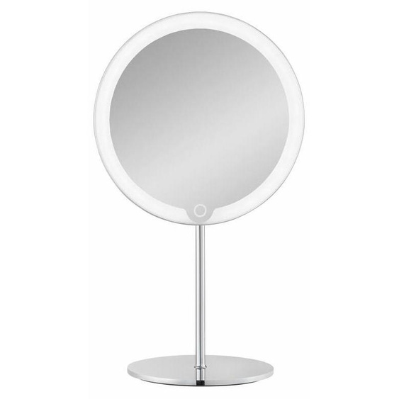 Miroir de maquillage LED Blomus MODO, couleur acier inoxydable poli, 65530, exclusivité boutique