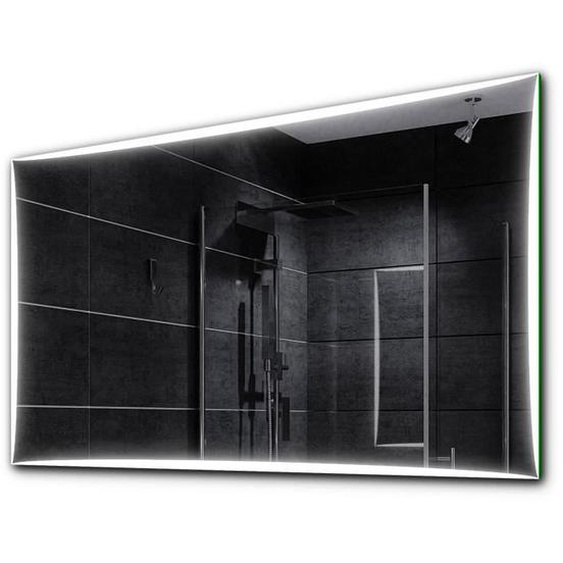 Miroir de salle de bain Alasta Lisbona LED 150x90 cm