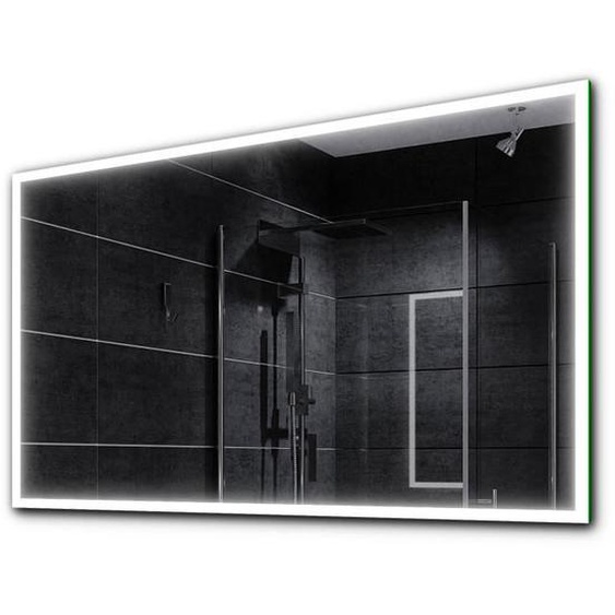 Miroir de salle de bain Alasta - Modèle Bosten - LED Illumination - 140x100 cm