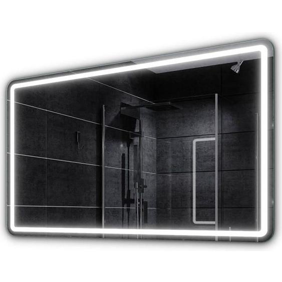 Miroir de salle de bain Alasta - Modèle Madrid - LED Illumination - 150x70 cm