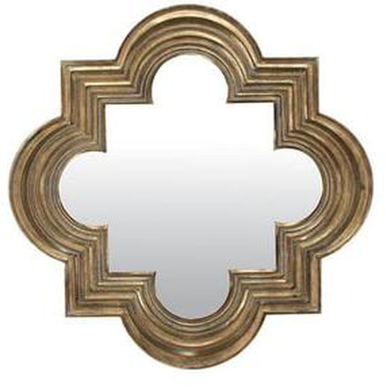 Miroir design métal doré 69,5cm