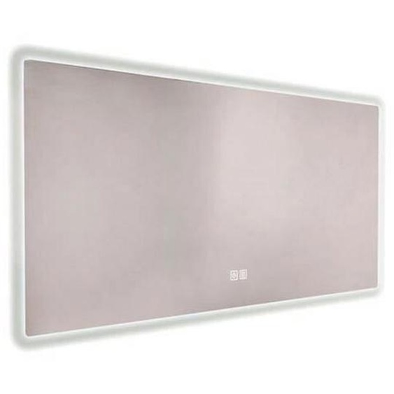 ONDEE Miroir salle de bain Éclairant ATHENA - Bords effet givré - 120 x 60 cm