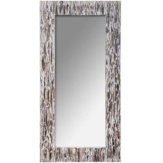 Miroir en bois à relief H166 cm